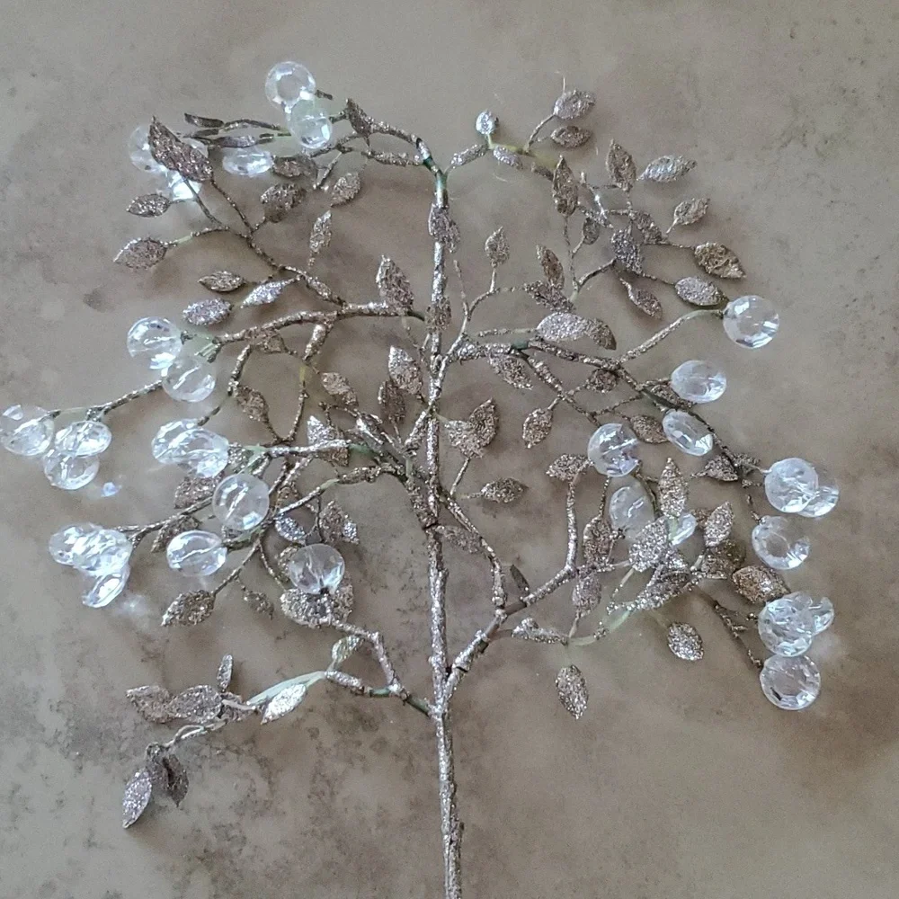 Sparkle Faux Jewel Stem